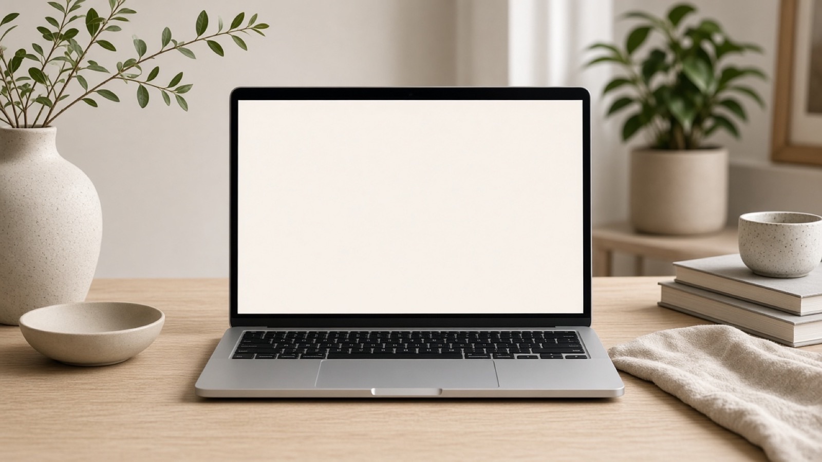 Clean online shopping concept in a boutique suite